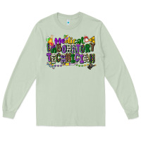Matcha medical laboratory technician mardi gras Long Sleeve Tee - CowGirlArtShop