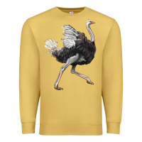 Antique Gold Ostrich Premium Sweatshirt - LillyAllenDesigns