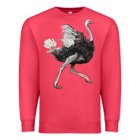 Cardinal Ostrich Premium Sweatshirt - LillyAllenDesigns