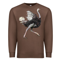 Chestnut Ostrich Premium Sweatshirt - LillyAllenDesigns