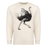 Sandshell Ostrich Premium Sweatshirt - LillyAllenDesigns
