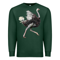 Sports Green Ostrich Premium Sweatshirt - LillyAllenDesigns