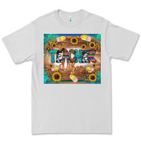 Dove Grey teacher vibes tumbler Premium Tee - BundleAndBundleShop