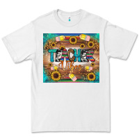 White teacher vibes tumbler Premium Tee - BundleAndBundleShop