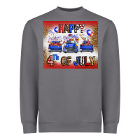 Storm Western Happy Fourth Of July Heavyweight Sweatshirt - FaDigitalArtStudio