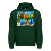 Foreset Green daddy bear native Urban Hoodie - BarkalooDesign