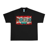 Black rodeo mom Urban Heavy Tee - JahusDesignShop