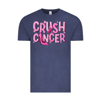 Vintage Denim crush cancer Vintage Tee - NancyCooperArtShop