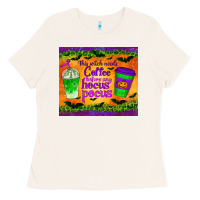 Bone this witch needs coffee before any hocus pocus tumbler Ladies Tee - BundleAndBundleShop