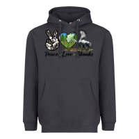 Smoke Peace Love Skunks Heavyweight Hoodie - LillyAllenDesigns