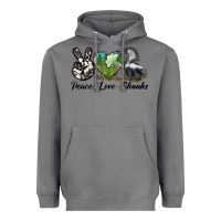 Storm Peace Love Skunks Heavyweight Hoodie - LillyAllenDesigns