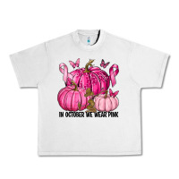 Lunar Rock In October We Wear Pink with Pumpkin Urban Heavy Tee - texasbilliewilder