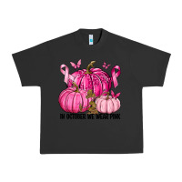 Pigment Black In October We Wear Pink with Pumpkin Urban Heavy Tee - texasbilliewilder