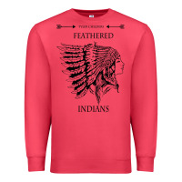 Cardinal A Feathered indians tyler darling childers art gift for fans Premium Sweatshirt - tuanDangUi