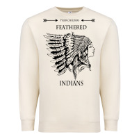 Sandshell A Feathered indians tyler darling childers art gift for fans Premium Sweatshirt - tuanDangUi