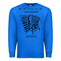 True Royal A Feathered indians tyler darling childers art gift for fans Premium Sweatshirt - tuanDangUi