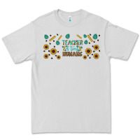 Dove Grey teacher of tiny humans libbey glass Premium Tee - BundleAndBundleShop