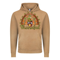 Vintage Camel Turkey rainbow thankful thanksgiving Vintage Hoodie - NancyCooperArtShop