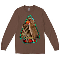 Chestnut howling wolves arrowhead Long Sleeve Tee - Jasminsmagicworld