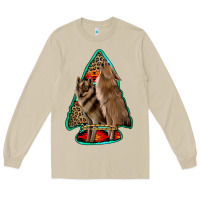 Mushroom howling wolves arrowhead Long Sleeve Tee - Jasminsmagicworld