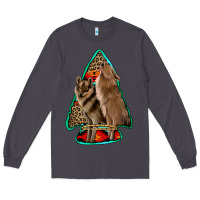 Smoke howling wolves arrowhead Long Sleeve Tee - Jasminsmagicworld