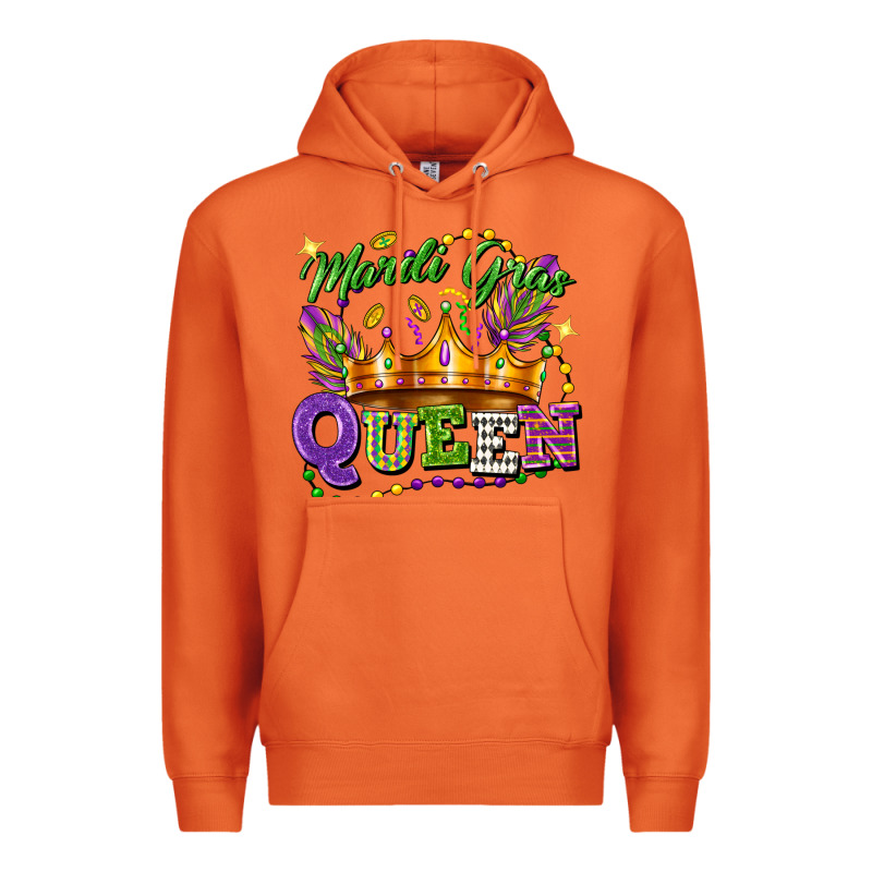 Mardi Gras Queen Premium Hoodie by FaDigitalArtStudio | Teevron