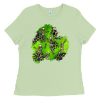 Matcha halloween patch 3 Ladies Tee - BundleAndBundleShop