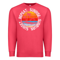 Cardinal sunrise sunburn sunset repeat retro vintage gift vacation t shirt Premium Sweatshirt - tuanDangUi