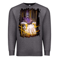 Charcoal Heather Francis Bacon Screaming Pope painting art lover gift  1 Premium Sweatshirt - tuanDangUi