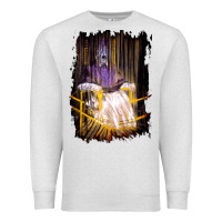 Oatmeal Heather Francis Bacon Screaming Pope painting art lover gift  1 Premium Sweatshirt - tuanDangUi