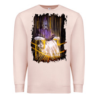 Pale Pink Francis Bacon Screaming Pope painting art lover gift  1 Premium Sweatshirt - tuanDangUi