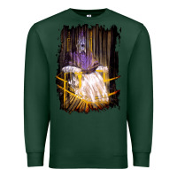 Sports Green Francis Bacon Screaming Pope painting art lover gift  1 Premium Sweatshirt - tuanDangUi