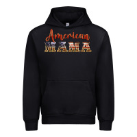 Black american mama Urban Hoodie - BarkalooDesign