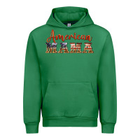 Emerald american mama Urban Hoodie - BarkalooDesign