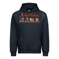 Navy american mama Urban Hoodie - BarkalooDesign