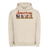 Pigment French Oak american mama Urban Hoodie - BarkalooDesign