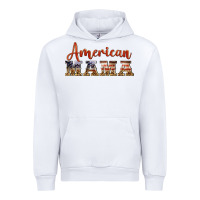 White american mama Urban Hoodie - BarkalooDesign