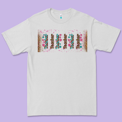 Teacher Gemstone And Pink Flower Libbey Glass Premium Tee Designed By Bundleandbundleshop