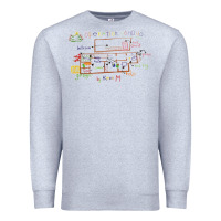 Heather Grey operation ho ho ho Premium Sweatshirt - tuanDangUi
