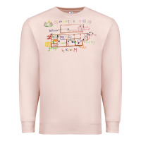 Pale Pink operation ho ho ho Premium Sweatshirt - tuanDangUi