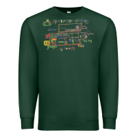Sports Green operation ho ho ho Premium Sweatshirt - tuanDangUi