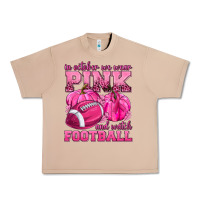 Burro In October We Wear Pink Watch Football Urban Heavy Tee - texasbilliewilder