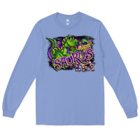 Colony Blue mardi saurus rex Long Sleeve Tee - CowGirlArtShop