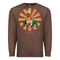 Chestnut basil brush retro japanese Premium Sweatshirt - tuanDangUi