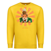 Lemon basil brush retro japanese Premium Sweatshirt - tuanDangUi