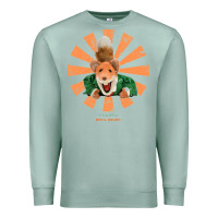 Basil Brush Retro Japanese Premium Sweatshirt | Teevron