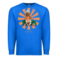 True Royal basil brush retro japanese Premium Sweatshirt - tuanDangUi