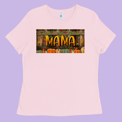 Mama License Plate Ladies Tee Designed By Bundleandbundleshop