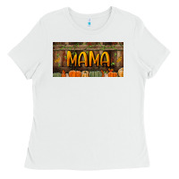 White mama license plate Ladies Tee - BundleAndBundleShop