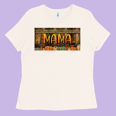 Mama License Plate Ladies Tee Designed By Bundleandbundleshop